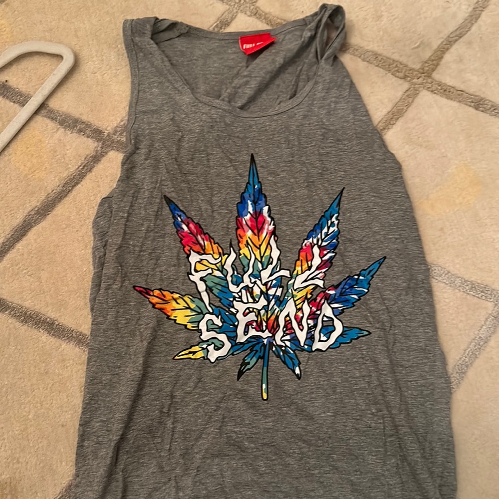 nelk full send tank top size small